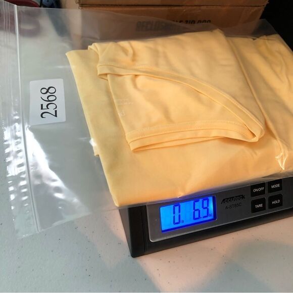 J. Jill PureJill Womens Tee Petite Large Butter Yellow Pima Cotton Stretchy - Picture 5 of 5